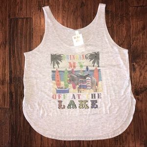 NWT Bling a Gogo tank top